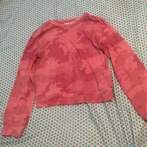 Pink Pattern see through shirt!